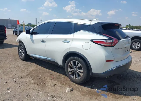 2015 Nissan Murano S from USA, damaged, VIN 5N1AZ2MG4FN231956